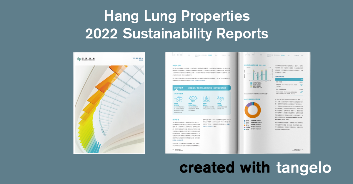 Hang Lung Sustainability Reports 2022